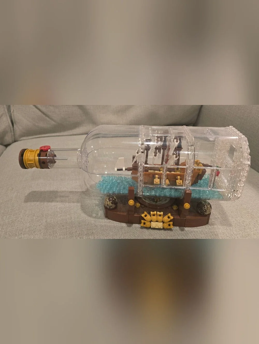 Lego Ship In A Bottle